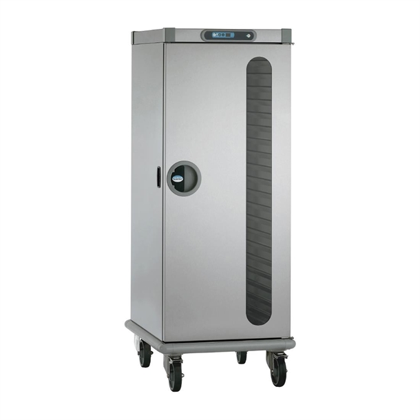 Tournus Roll'Service Heated Banquet Trolley Glazed St/St Door 20xGN2/1 (Direct)