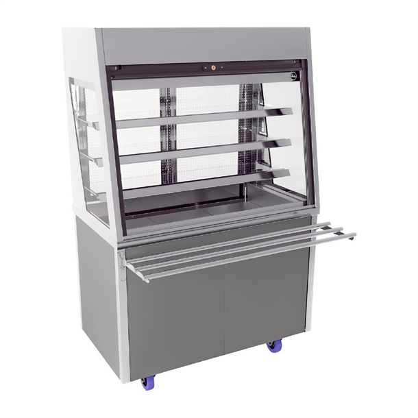 CED Glide Refrigerated MultiDeck with Lockable Shutter &Trayslide3xGN1/1(Direct)