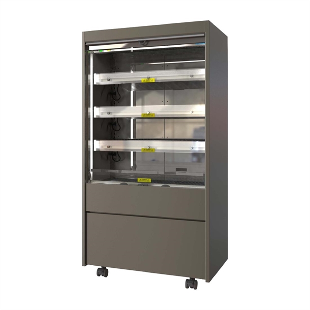 CED Money Maker Heated Tall Merchandiser with Night Blind (Direct)