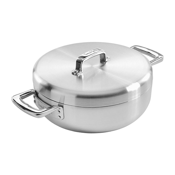 Samuel Groves Urban St/St Triply Chefs Pan with Domed Lid - 26cm (Direct)