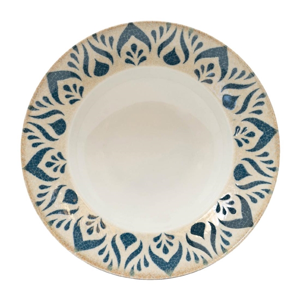 Napoli Blue Pasta Bowl - 265mm (Pack 6) (B2B)