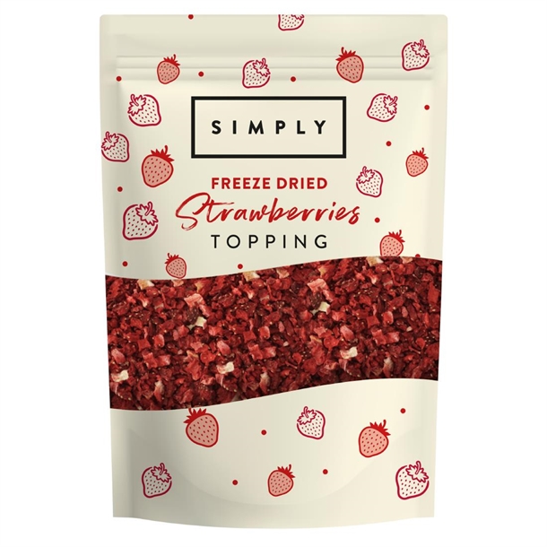 Simply Freeze Dried Strawberry Pieces - 130g