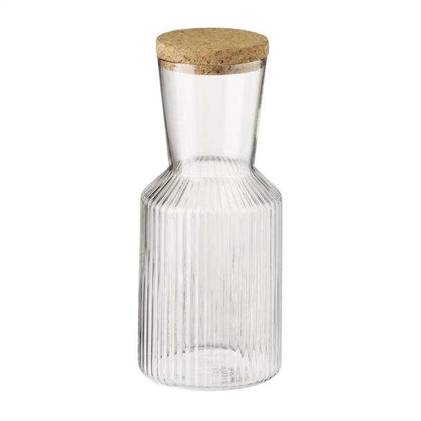 APS Lines Glass Carafe - 90x195mm 0.5Ltr (B2B)