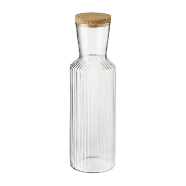 APS Lines Glass Carafe - 90x275mm 1Ltr (B2B)