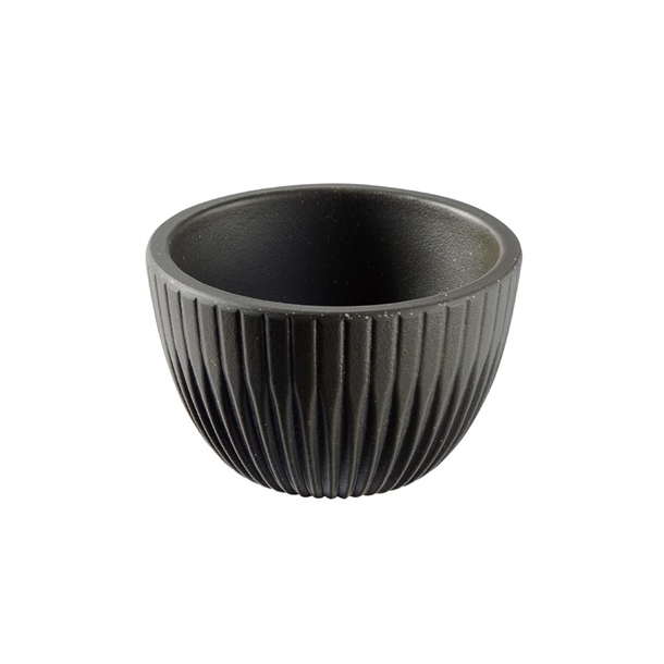 APS Lineo Brown Dip Bowls - 60x35mm 30ml (Pack 6) (B2B)