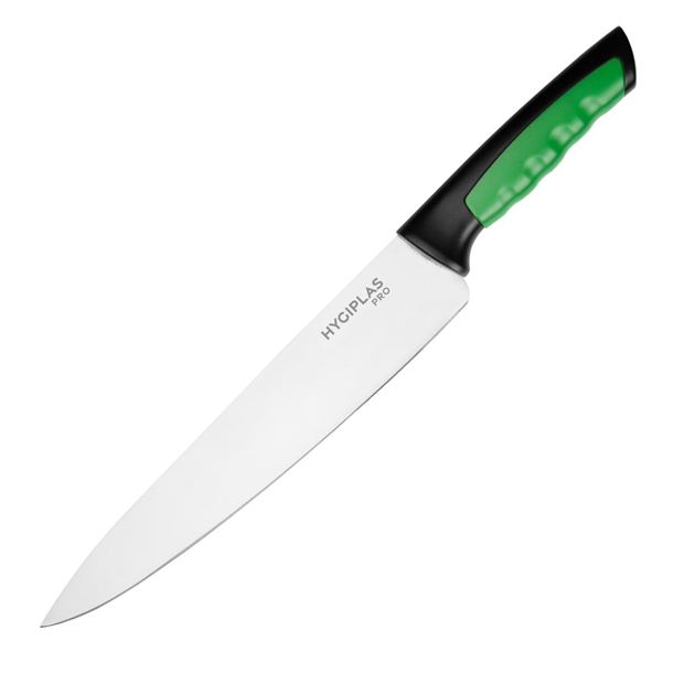 Hygiplas Pro Chef Messer Grün 25cm