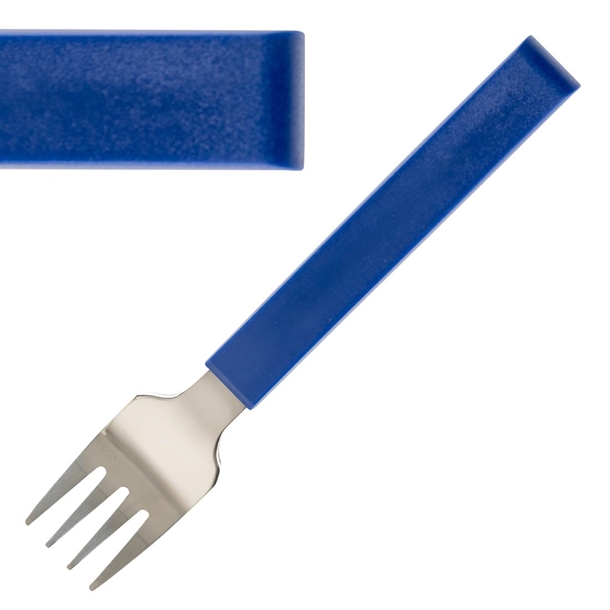 Amefa Select Straight Dessert Fork Blue (Pack 12) (B2B)