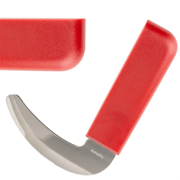 Amefa Select Curved Knife Red (Pack 12) (B2B)