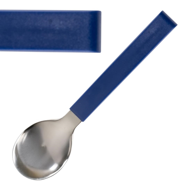 Amefa Select Straight Dessert Spoon Blue (Pack 12) (B2B)