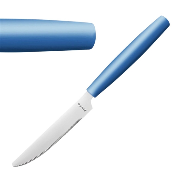 Amefa Pixel Table Knife Blue (Pack 12) (B2B)