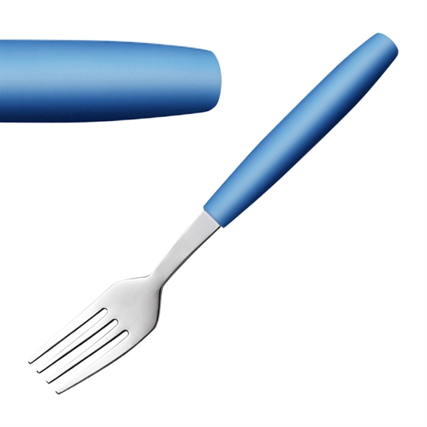 Amefa Pixel Dessert Fork Blue (Pack 12) (B2B)