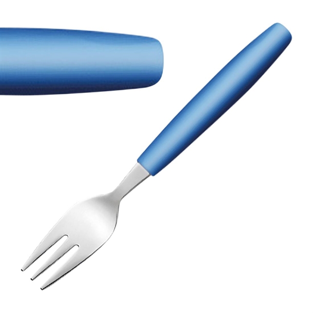 Amefa Pixel Cake Fork Blue (Pack 12) (B2B)