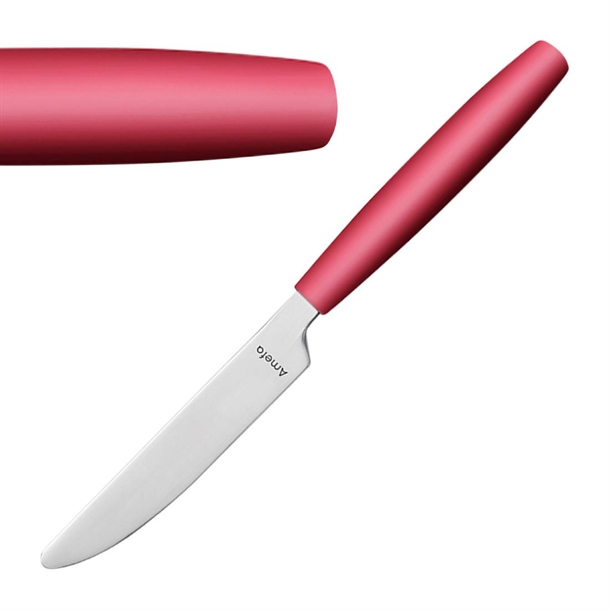 Amefa Pixel Dessert Knife Red (Pack 12) (B2B)