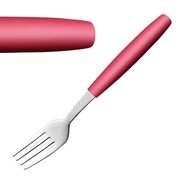 Amefa Pixel Dessert Fork Red (Pack 12) (B2B)