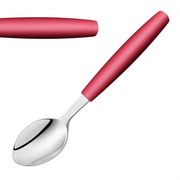 Amefa Pixel Dessert Spoon Red (Pack 12) (B2B)