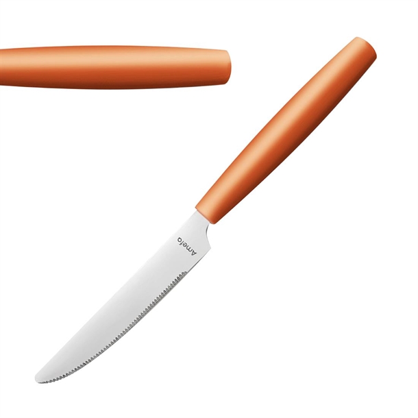Amefa Pixel Table Knife Orange (Pack 12) (B2B)