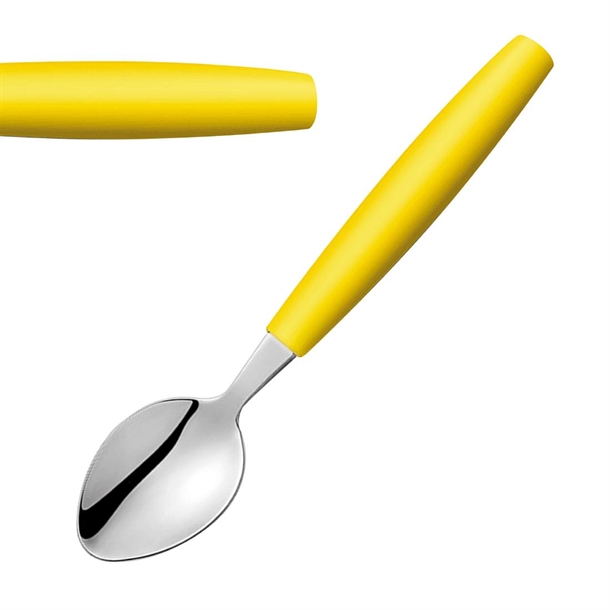 Amefa Pixel Medium Teaspoon Yellow (Pack 12) (B2B)
