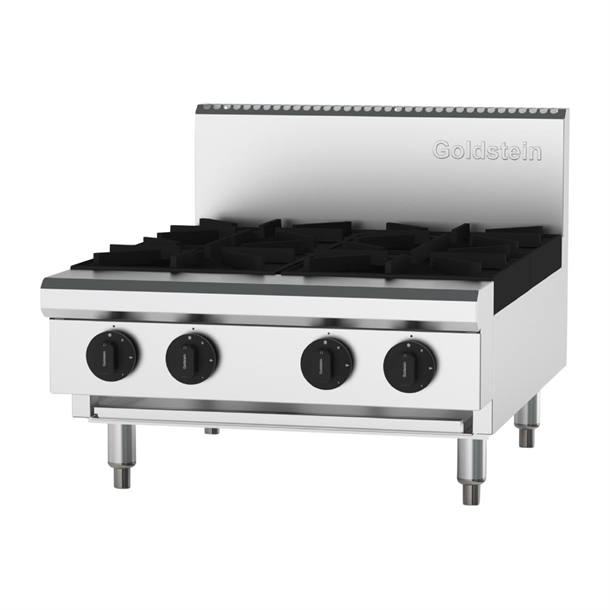 Goldstein 4 Burner Gas Cooktop - LPG (Direct)