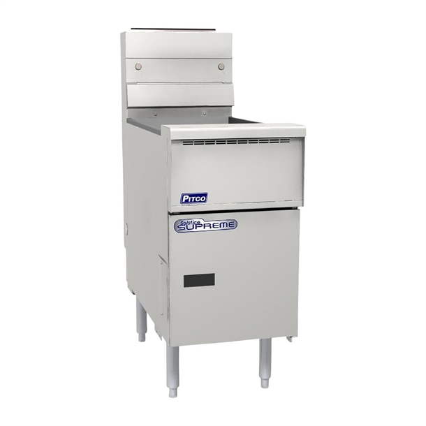 Pitco High Energy 2 Basket Solstice Supreme LPG Gas Fryer - 22.5Ltr (Direct)