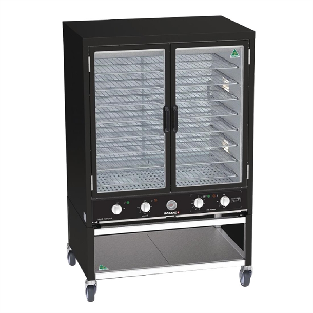 Roband Heat 'n' Hold Glass Door Display Side - Black (B2B)