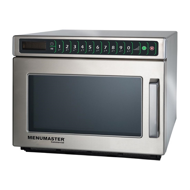 Menumaster Heavy Duty Compact Microwave 1400Watt 10A Plug (Direct)