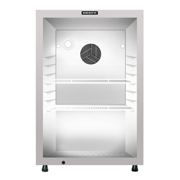 SKOPE Ascend HB85 1 Glass Door Compact Display Fridge (Direct)