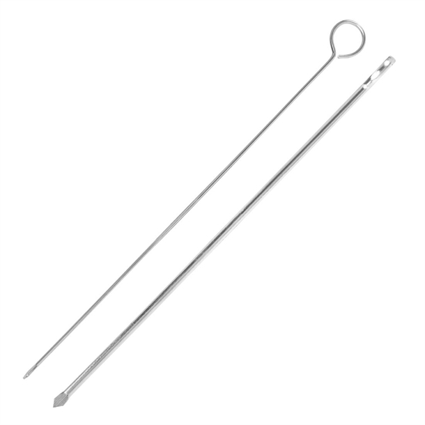 Trenton Flat Skewers - Stainless Steel - 250mm (Pack 12) (B2B)