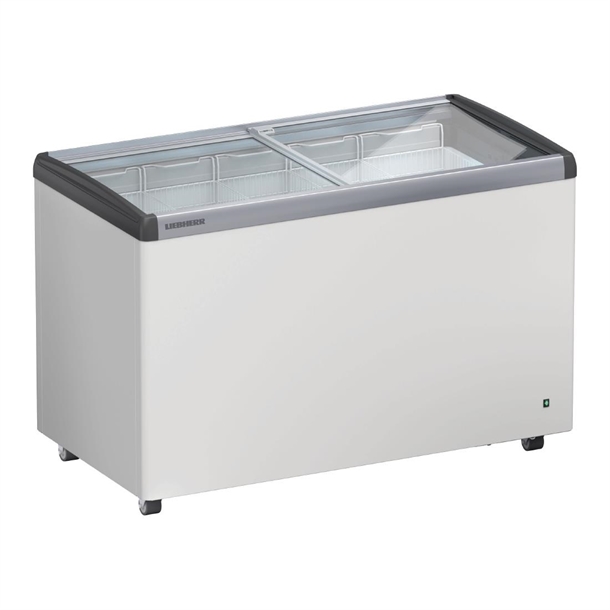 Liebherr Flat Glass Lid Chest Freezer with 5 Baskets - 369Ltr (Direct)