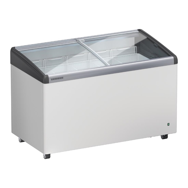 Liebherr Curved Glass Lid Chest Freezer with 5 Baskets - 354Ltr (Direct)