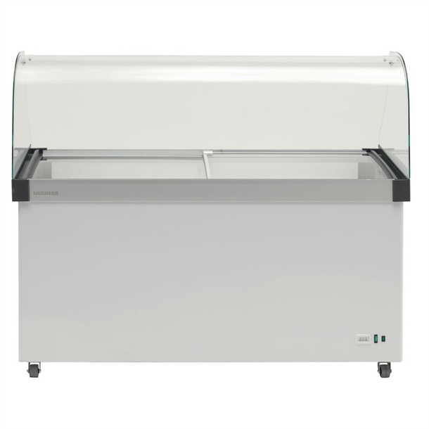 Liebherr Gelato Freezer EFI3553 with Glass Canopy - 9x5Ltr Gelato Tubs (Direct)