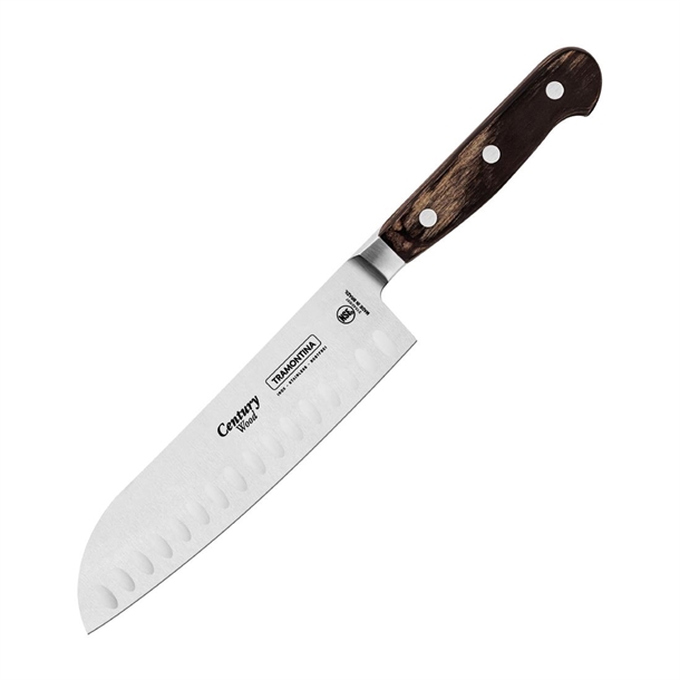 Tramontina Century Wood Santoku Knife - 18cm (B2B)