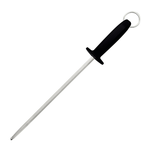 Tramontina Grooved Sharpener Professional Master Black - 25cm (B2B)