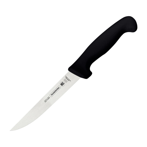 Tramontina Professional Master Boning Knife Straight Black - 15cm (B2B)