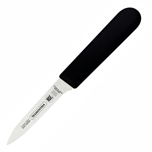 Tramontina Professional Master Black Paring Knife Straight - 8cm (B2B)