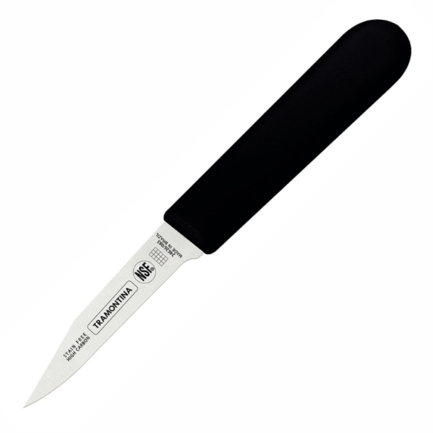 Tramontina Professional Master Paring Knife Tapered Black - 8cm (B2B)