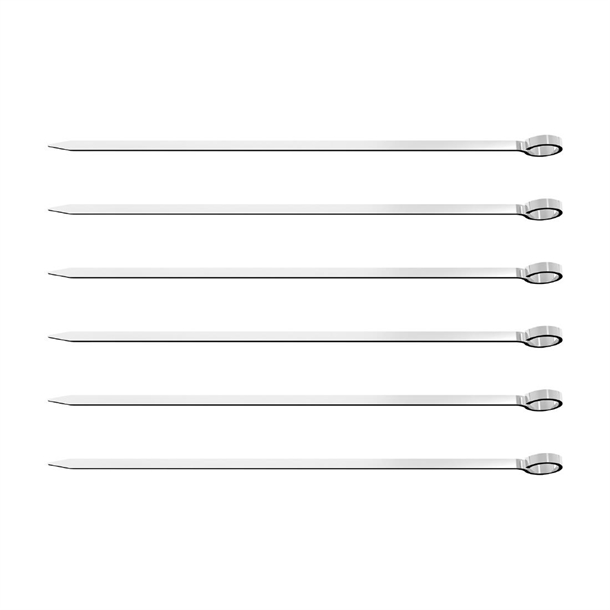 Tramontina Churrasco Skewer 20cm 6 Piece Set (B2B)