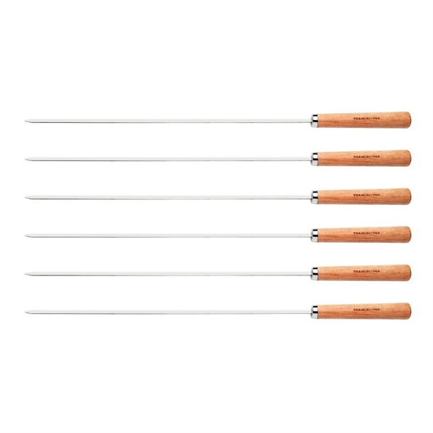 Tramontina Churrasco Skewer 50cm 6 Piece Set (B2B)