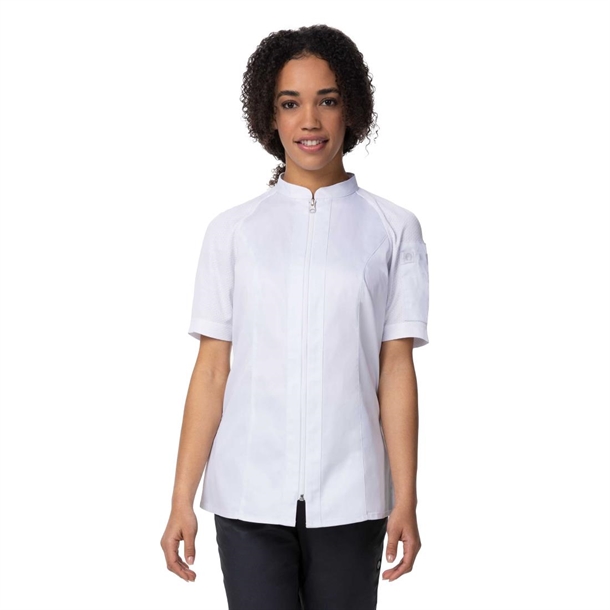 Chef Works Arcadia Women's Chef Jacket - White - Size XL