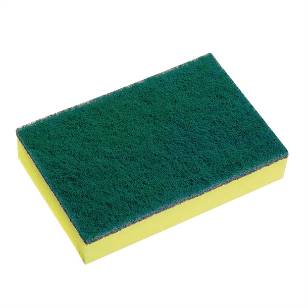 Sabco Professional Sponge Scourers - 150x100mm (Pack 10)