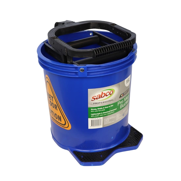 Sabco Professional Mop Bucket - Blue - 16Ltr