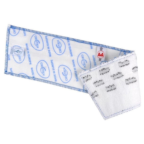 Sabco Professional DX Ultimate DX1 Flat Mop Pad - Blue (Pack 10)