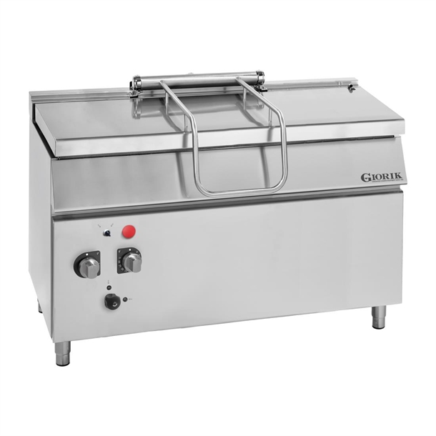 Giorik BE96XA Electric Bratt Pan with Motorised Tilt 3 Phase - 120Ltr (Direct)
