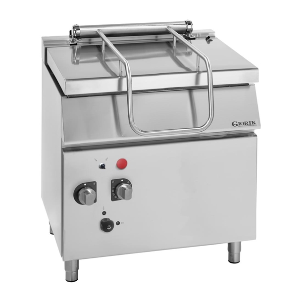 Giorik BE94XA Electric Bratt pan with Motorised Tilt 3 Phase - 80Ltr (Direct)