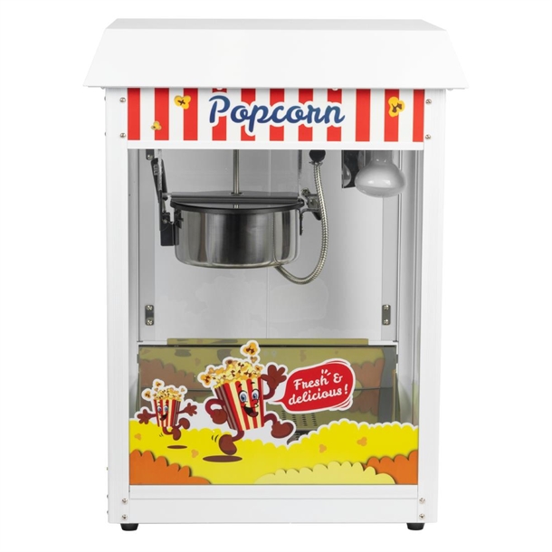 Haxro Popcorn Machine White - 8oz (Direct)
