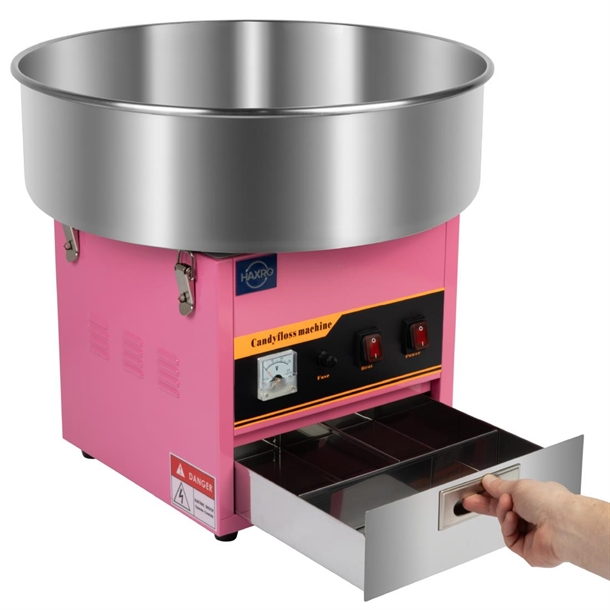 Haxro HX8072 Candy Floss Machine 520mm - JE462 - Nisbets