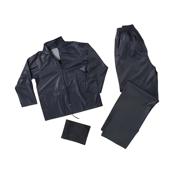 Endurance Lightweight Navy 2 Piece Rainsuit Navy - Size XL (Direct)