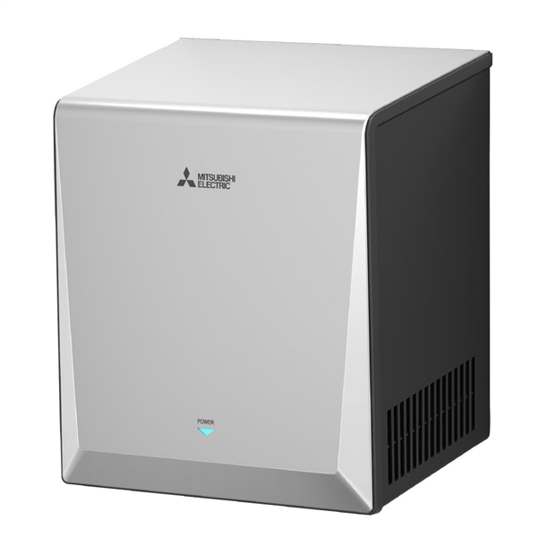 Mitsubishi Jet Towel Wave U02 Smart Hand Dryer - Silver (Direct)