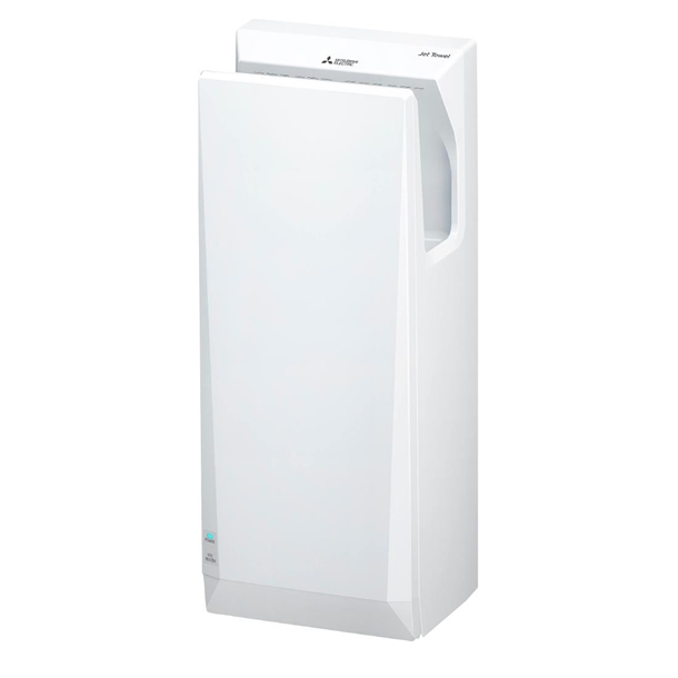 Mitsubishi Wave i01 Jet Towel Slim Heated Hand Dryer - White (Direct)