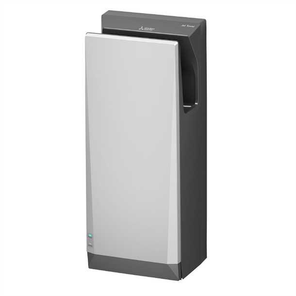 Mitsubishi Wave i01 Jet Towel Slim Heated Hand Dryer - Silver (Direct)