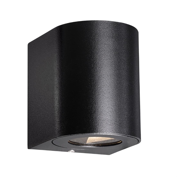 Nordlux Canto 2 Outdoor Wall Light Seaside Black (Direct)